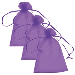 Foto 1 | Bolsa de Organza para Evento VentDepot Mxypl-003 3 Piezas Moradas