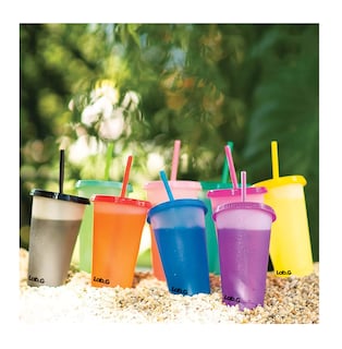 Foto 4 | Vasos Mágicos De 700ml Que Cambian De Color, 10 Piezas