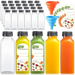 Foto 1 | Botellas de Jugo Aozita Plástico Reutilizables 360 Ml 24 Piezas - Venta Internacional