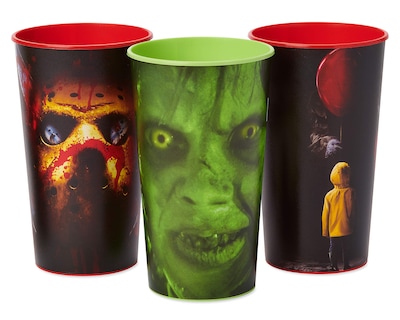 Foto 1 | Vasos Para Fiestas American Greetings Horror Movie, 650 Ml, 6 Unidades - Venta Internacional.