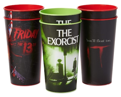 Foto 2 | Vasos Para Fiestas American Greetings Horror Movie, 650 Ml, 6 Unidades - Venta Internacional.