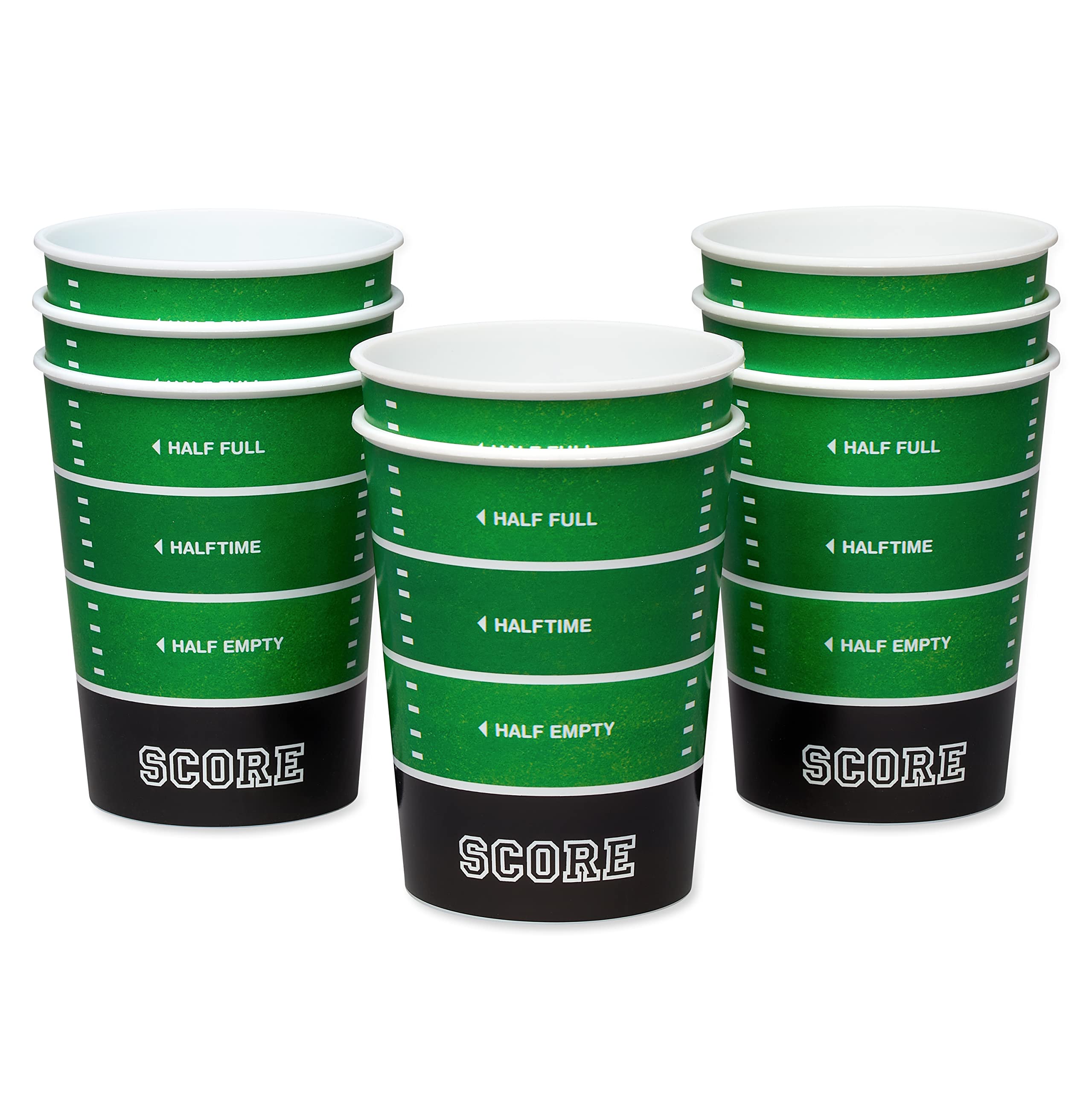 Foto 2 | Vasos Para Fiestas American Greetings Football, 473 Ml, 8 Unidades - Venta Internacional.