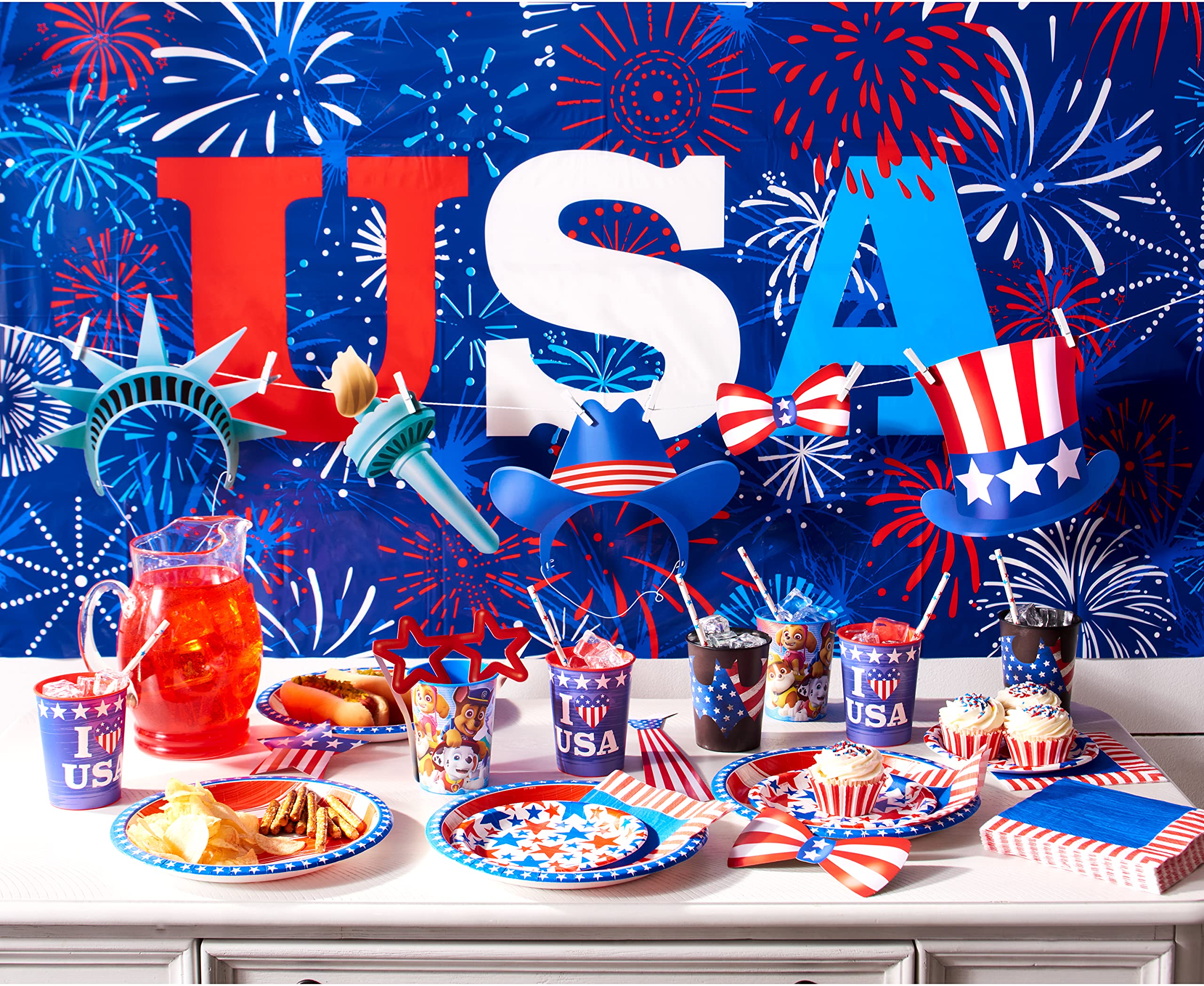 Foto 4 pulgar | Vasos Para Fiestas American Greetings Memorial Day (8 Unidades) - Venta Internacional.