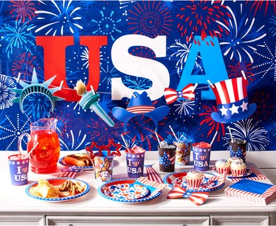Foto 3 | Vasos Para Fiestas American Greetings Memorial Day (8 Unidades) - Venta Internacional.