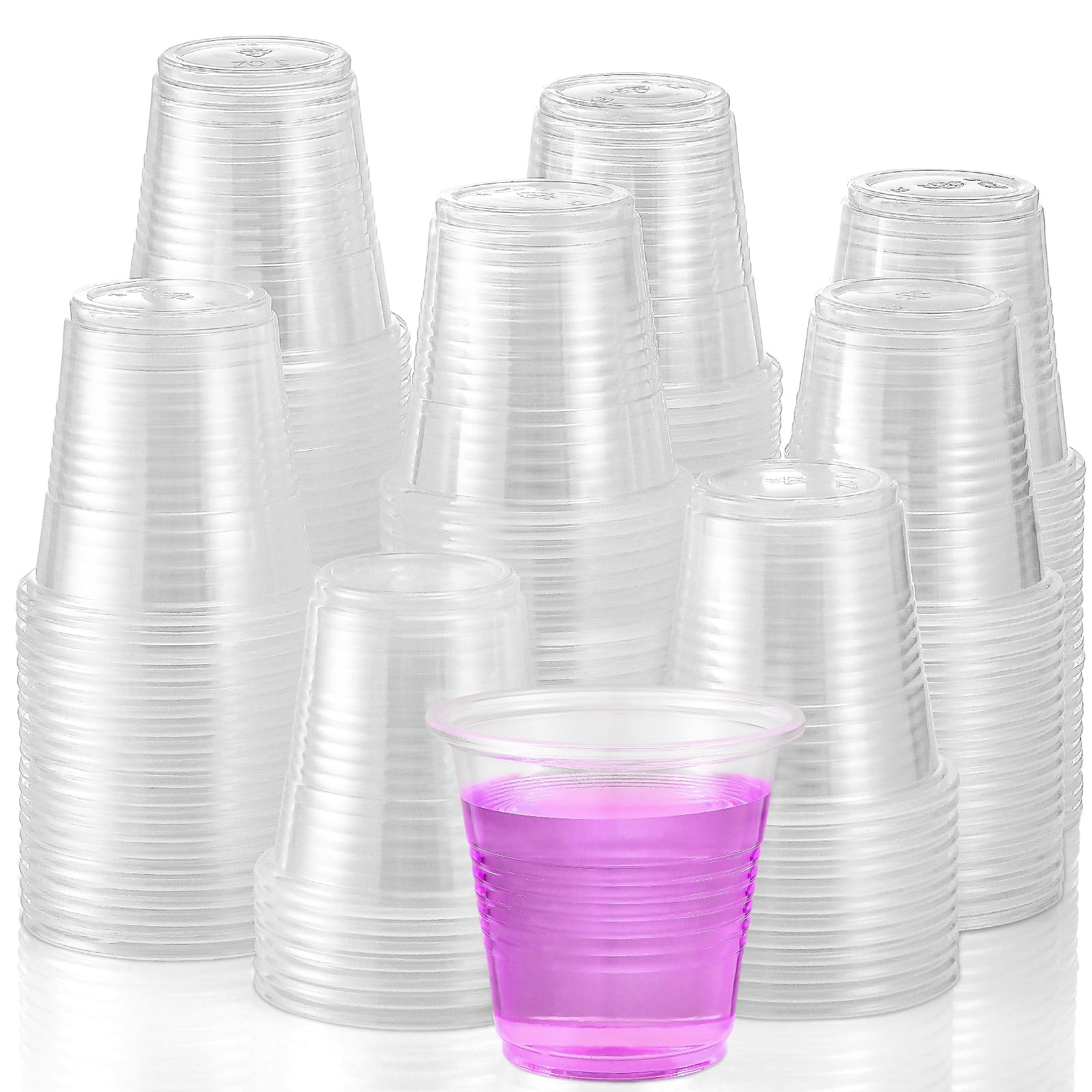 Foto 2 pulgar | Vasos Desechables De Plástico Aozita De 90 Ml Para Enjuague Bucal, Paquete De 160 - Venta Internacional.