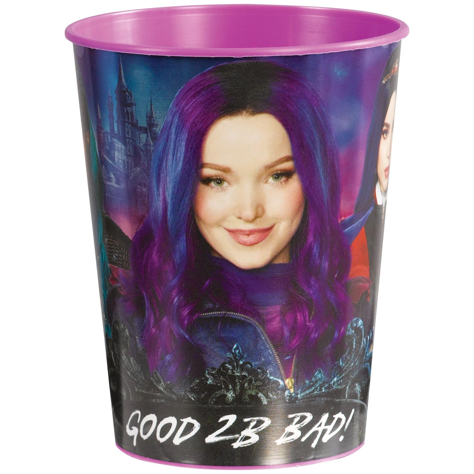 Foto 2 pulgar | Vaso Para Fiestas Amscan Descendants 3, Plástico Metálico, 473 Ml - Venta Internacional.