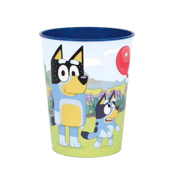 Foto 3 pulgar | Artículos Para Fiestas Unique Bluey Birthday Con 12 Vasos Reutilizables - Venta Internacional.