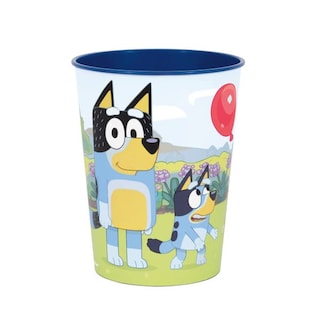 Foto 2 | Artículos Para Fiestas Unique Bluey Birthday Con 12 Vasos Reutilizables - Venta Internacional.