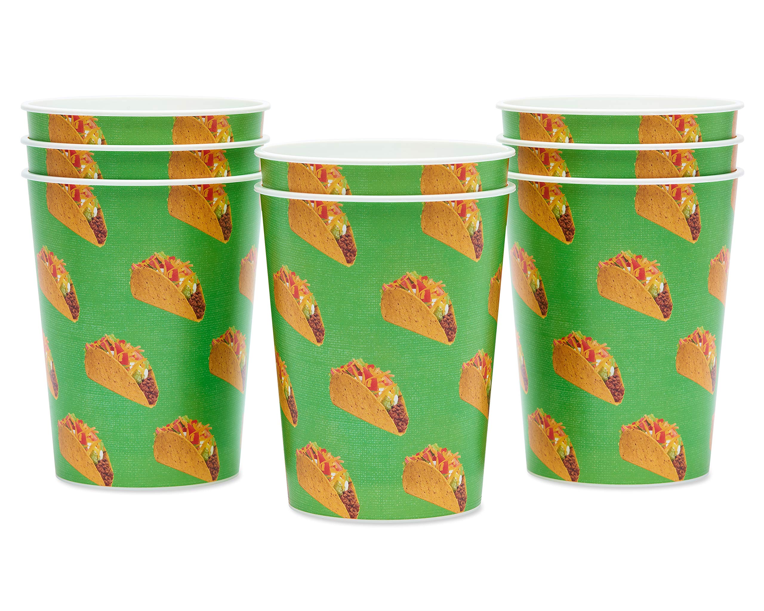 Foto 3 pulgar | Vasos Reutilizables Para Tacos American Greetings, 480 Ml, De Party Supplies - Venta Internacional.