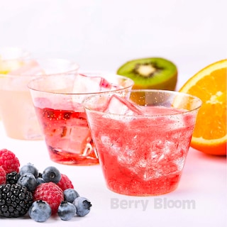 Foto 5 | Berry Hip 100 Vasos Reutilizables Con Glitter Paquete Con 100 Piezas Copas Elegantes Para Fiestas Bodas Postre C