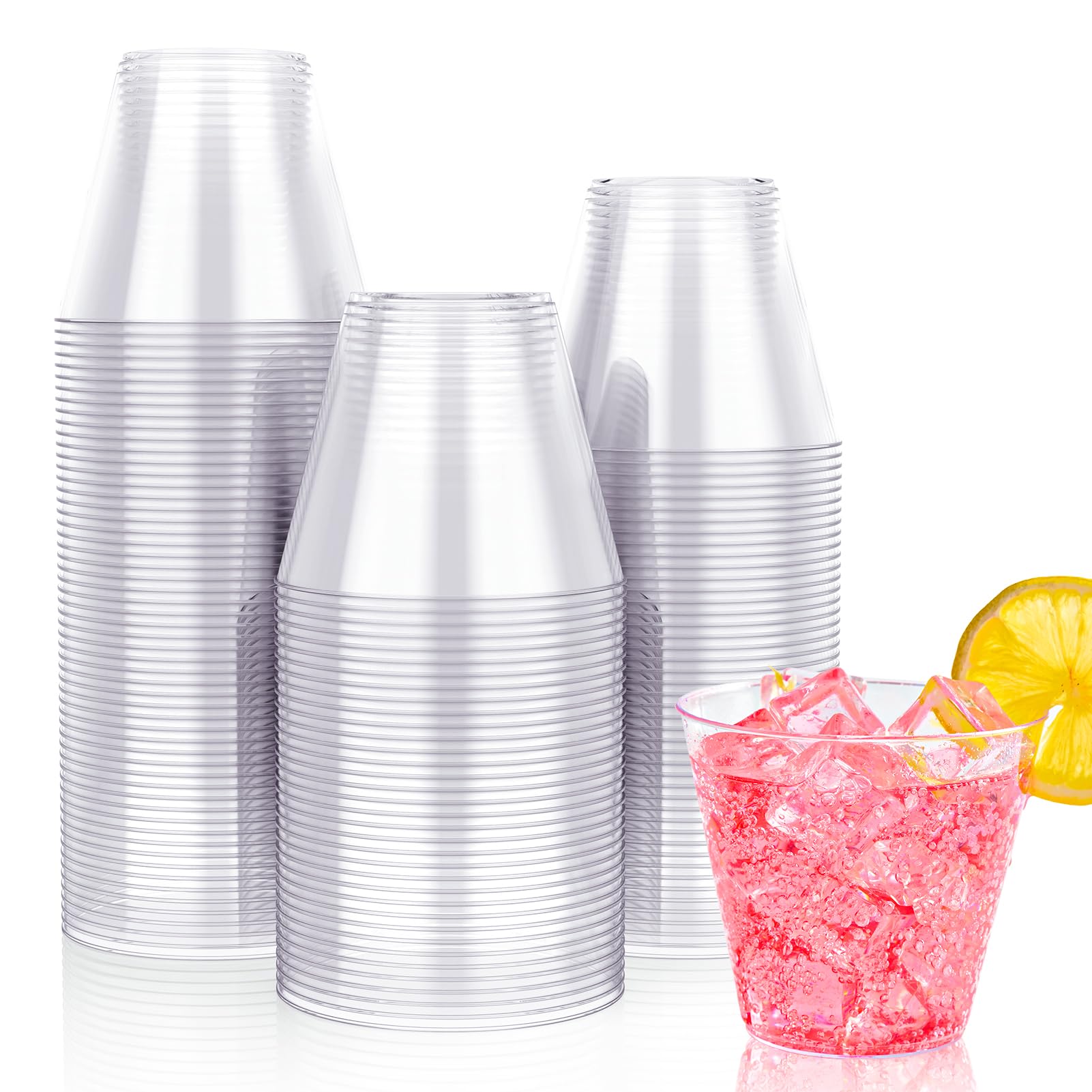 Foto 2 pulgar | Vasos Desechables De Plástico Jolly Chef  300 Ml  Transparentes  Paquete De 100 - Venta Internacional.