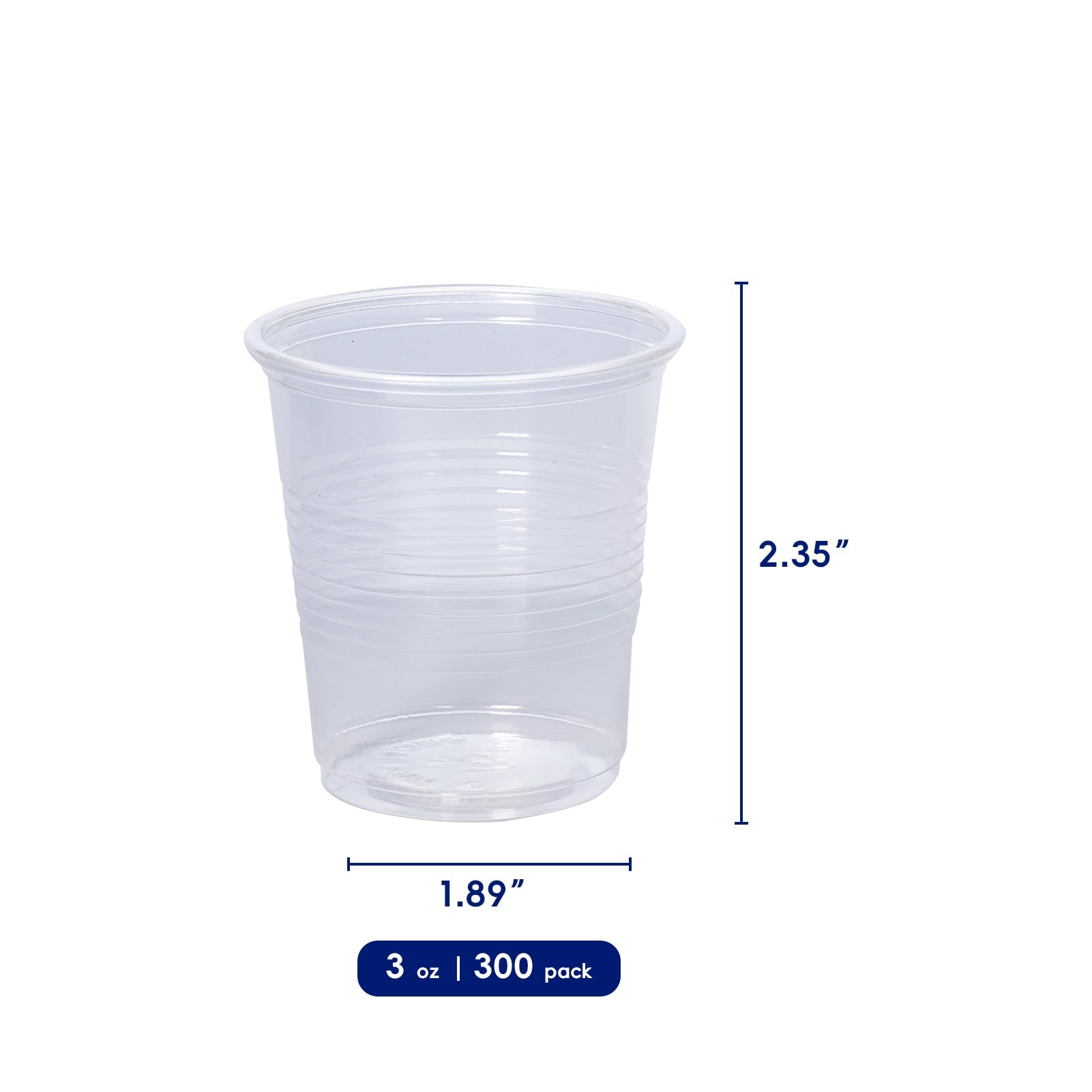 Foto 3 pulgar | Vasos De Plástico Desechables Jolly Chef 90 Ml (paquete De 300) - Venta Internacional.