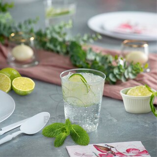 Foto 2 | Berry Hip 100 Copas Reutilizables Vasos Elegantes Para Fiestas Bodas Postre Cócteles Vino (10 Onzas)