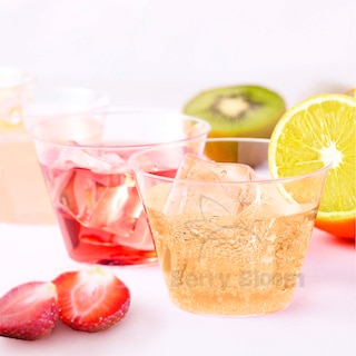 Foto 4 | Berry Hip 100 Copas De Plástico Premium Resistentes Transparentes Vasos Elegantes Para Fiestas Postre Cóctel