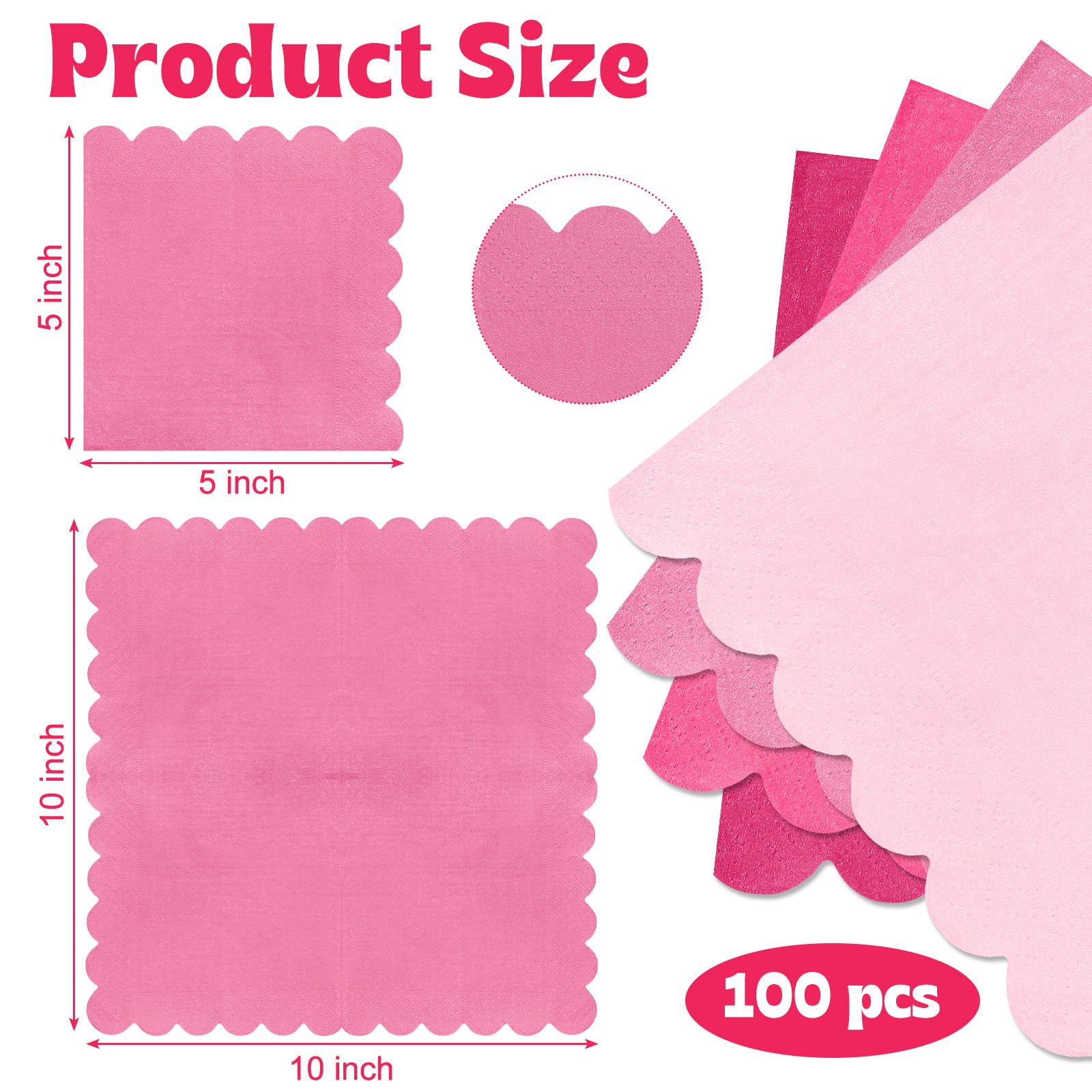 Foto 3 pulgar | Servilletas Zhanmai 100 Piezas - Venta Internacional