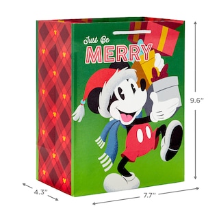 Foto 3 | Bolsas de Regalo Navideñas Hallmark Mickey y Minnie Surtidas - Venta Internacional