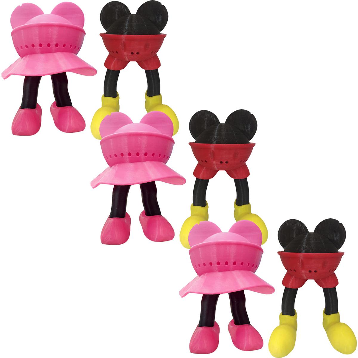 Foto 1 | Base Mickeyminnie Para Alexa 3d 3d Art  Mxmmm-003 3 Piezas Multicolor