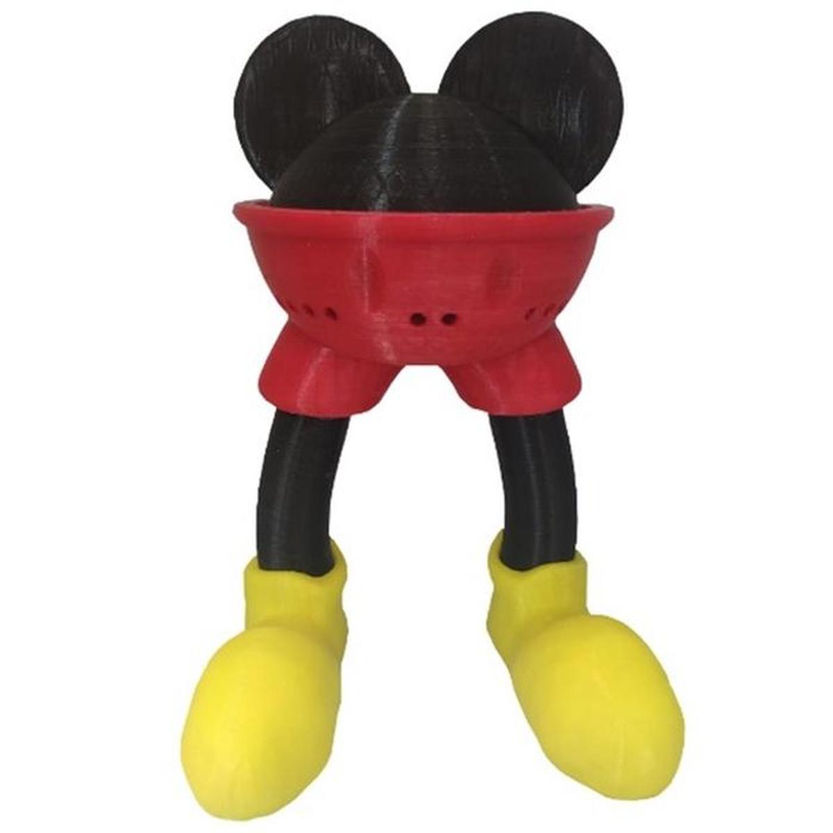 Foto 2 | Mickey Base Para Alexa 3d Art  Mxmkd-004 4 Piezas Color Rojo