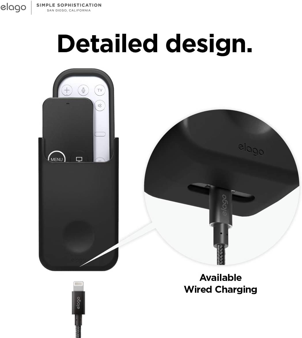 Foto 4 pulgar | Soporte Remoto Elago Universal Para Apple Tv [negro] - Venta Internacional.