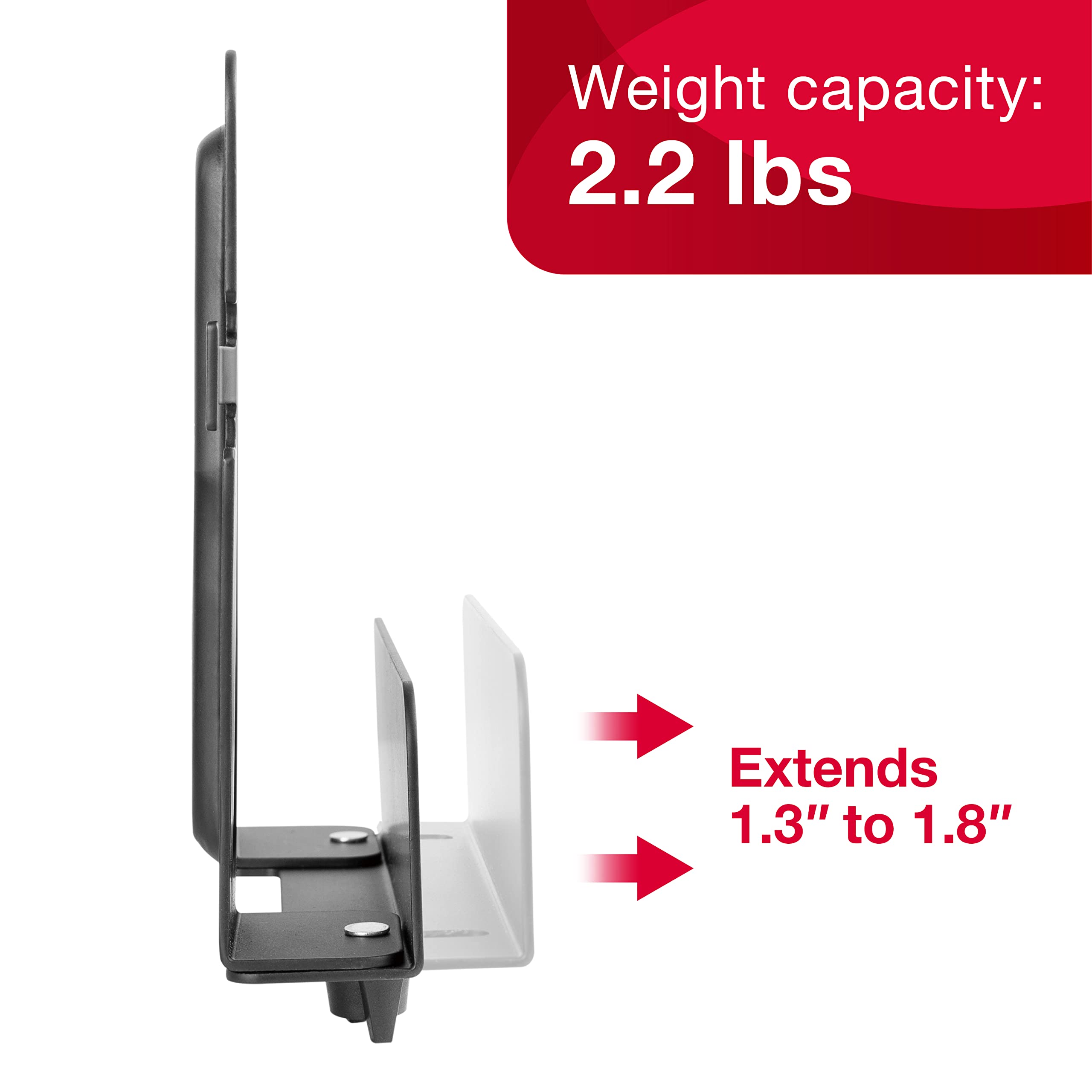 Foto 4 pulgar | Soporte De Pared Para Reproductor De Streaming Con Base Ajustable Rca, Color Negro - Venta Internacional.