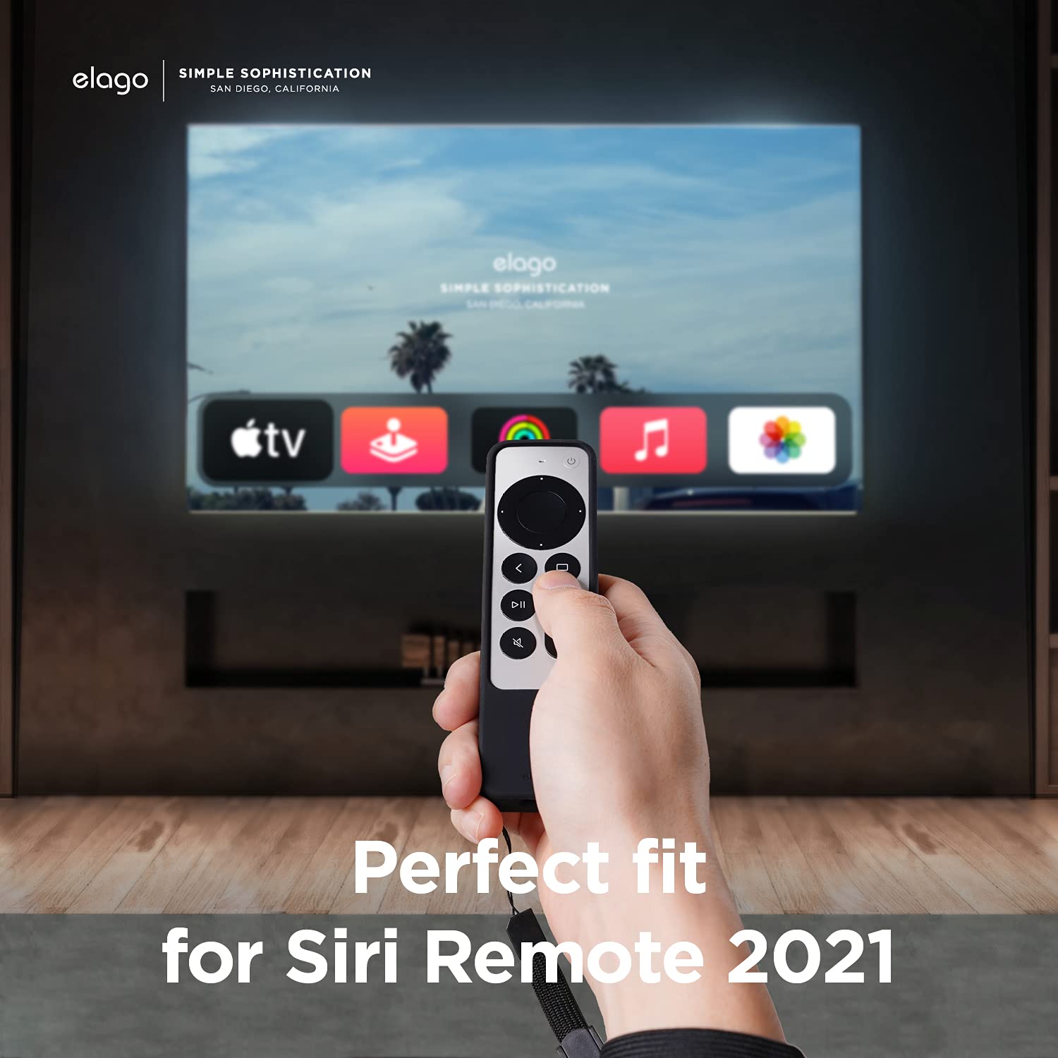 Foto 3 pulgar | Funda Elago R1 para Apple Tv 4k Siri Remote Tercera Generación - Venta Internacional