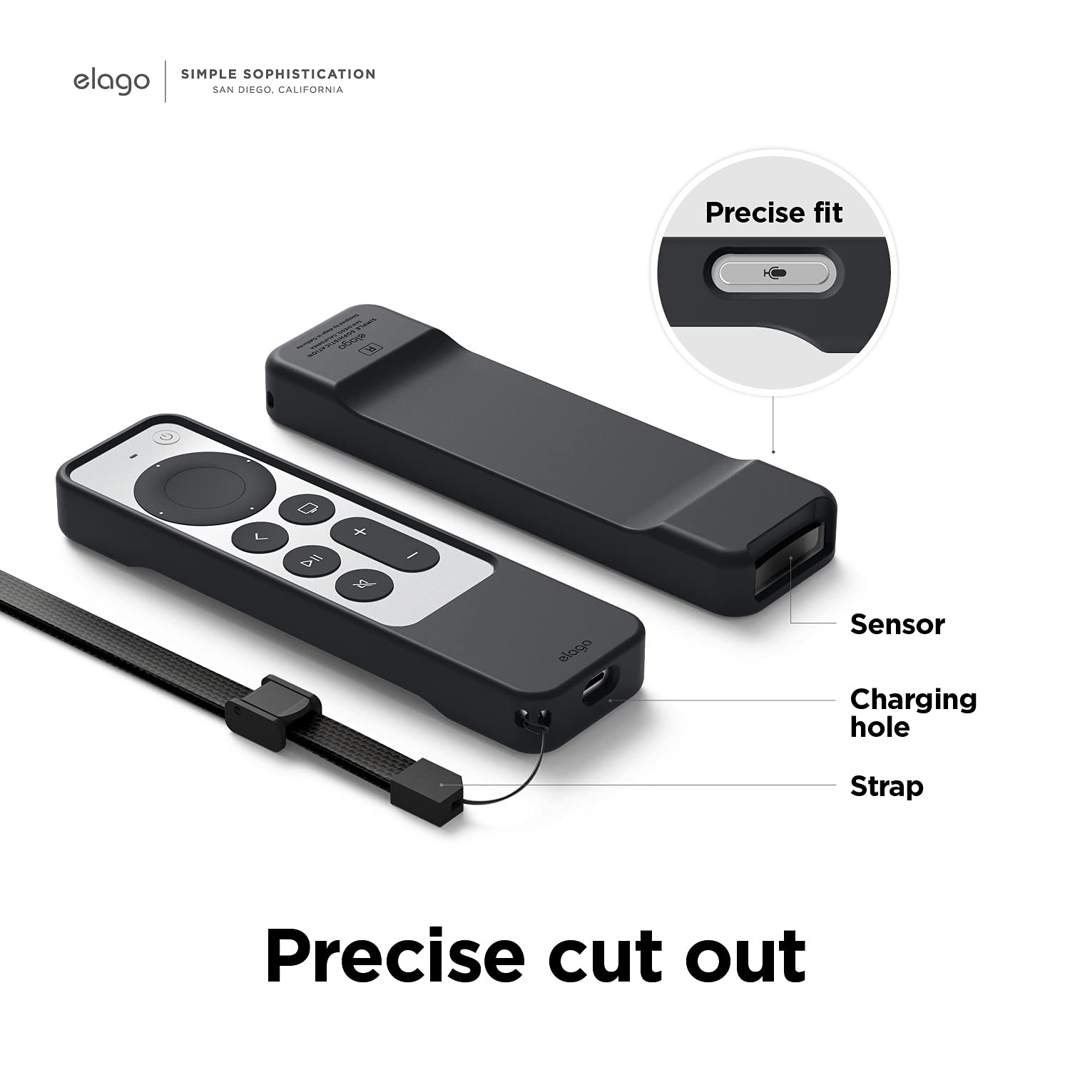 Foto 8 pulgar | Funda Elago R1 para Apple Tv 4k Siri Remote Tercera Generación - Venta Internacional