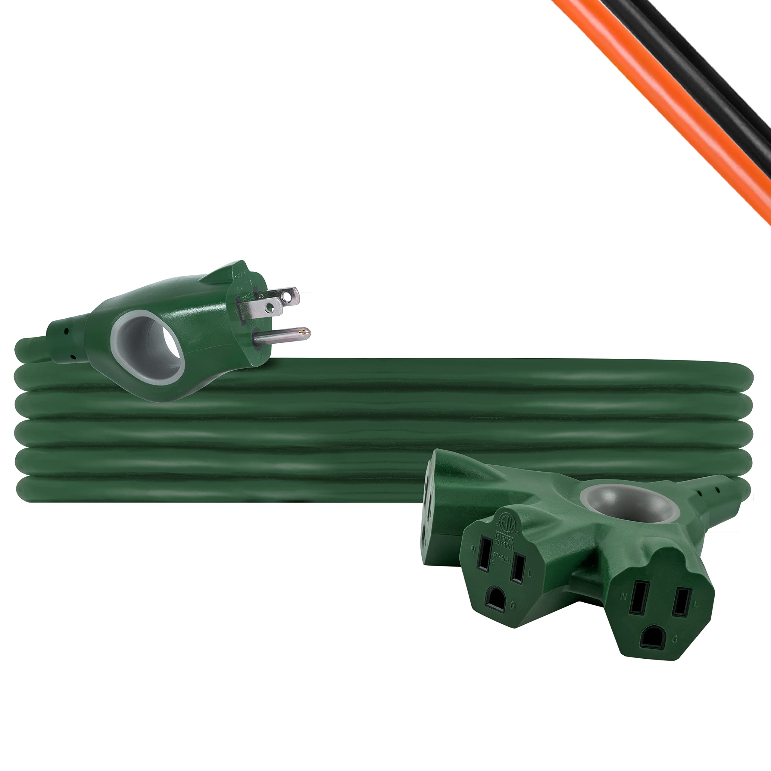 Cable de Extensión Philips Ezgrip Sps3413g/37 15 Pies 16 Awg Verde - Venta Internacional