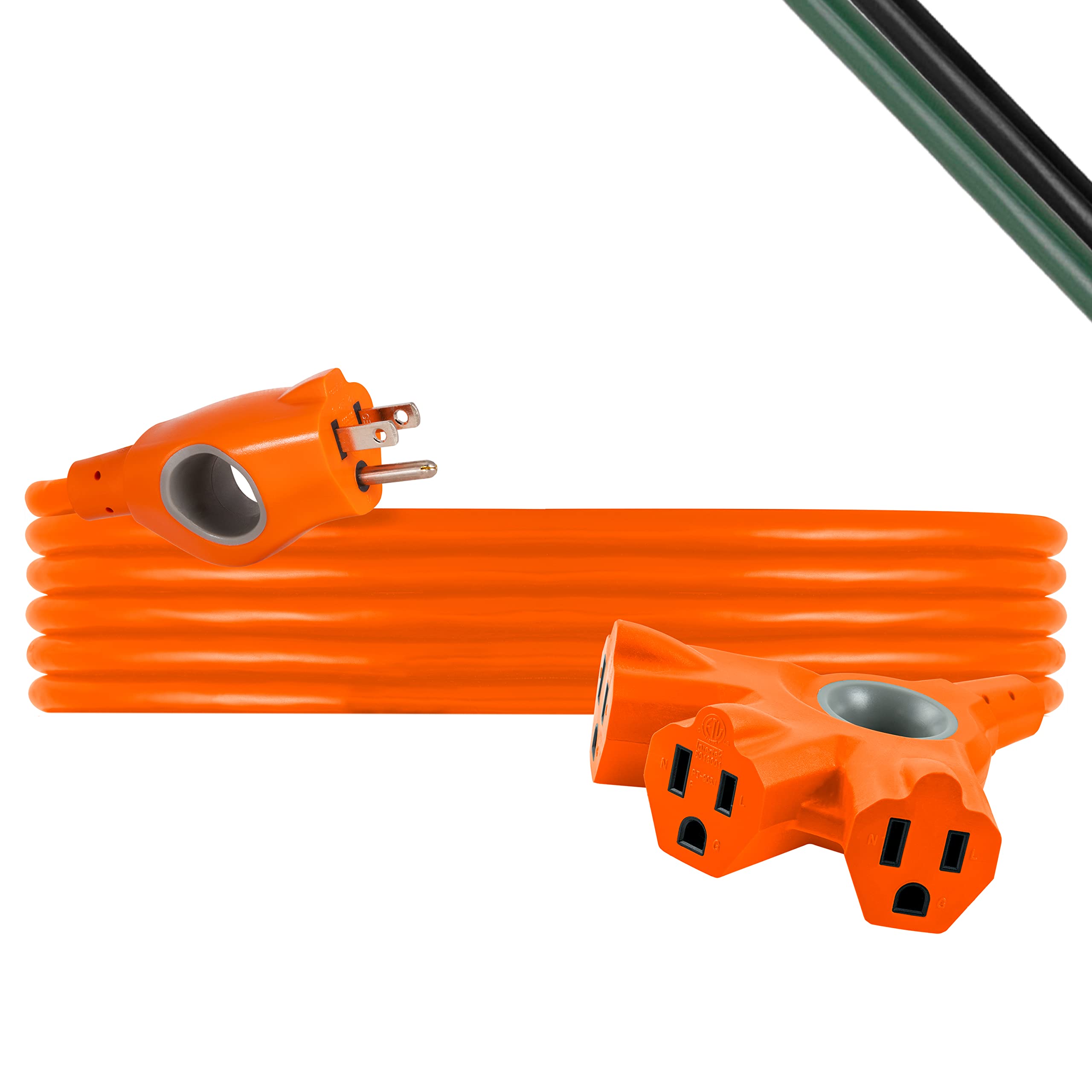 Foto 2 pulgar | Cable de Extensión Philips Ezgrip Sps3233o/37 15 Pies 16 Awg Naranja - Venta Internacional