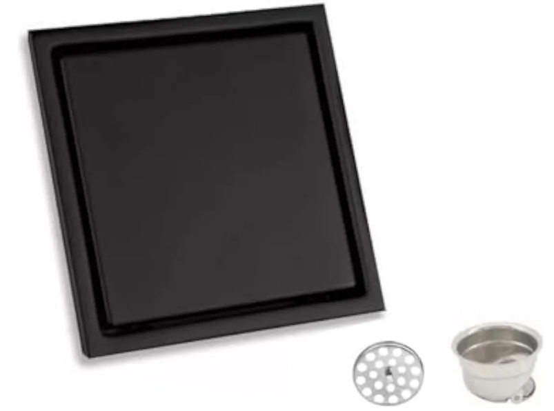 Xtellar Rejilla Invisible Premium Para Piso  De Acero Inoxidable 304 Anticorrosión  15x15 Cm