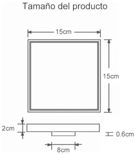 Foto 4 pulgar | Xtellar Rejilla Invisible Premium Para Piso  De Acero Inoxidable 304 Anticorrosión  15x15 Cm