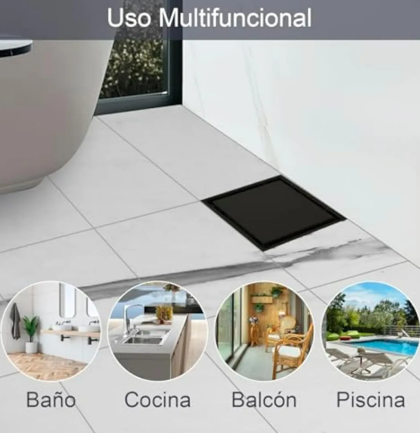Foto 4 | Xtellar Rejilla Invisible Premium Para Piso  De Acero Inoxidable 304 Anticorrosión  15x15 Cm