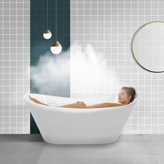 Foto 3 | Tina de Baño Minimalista Ninon Blanca