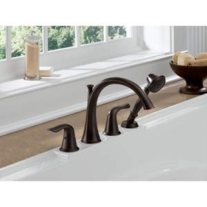 Foto 2 | Grifo Delta Lahara T4738 Roman Para Bañera Con Ducha De Mano, Cromado - Venta Internacional.