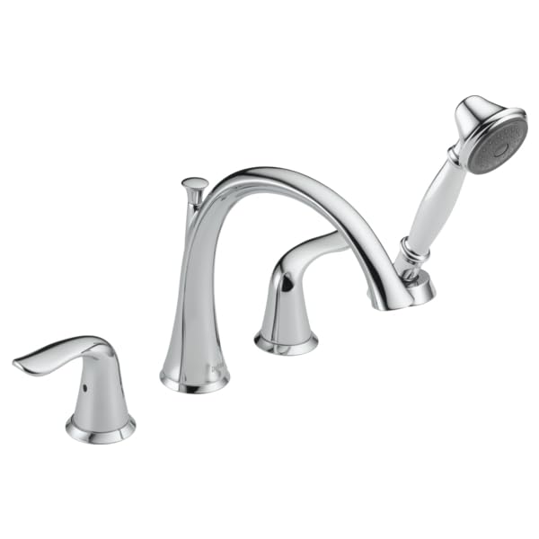 Foto 5 pulgar | Grifo Delta Lahara T4738 Roman Para Bañera Con Ducha De Mano, Cromado - Venta Internacional.