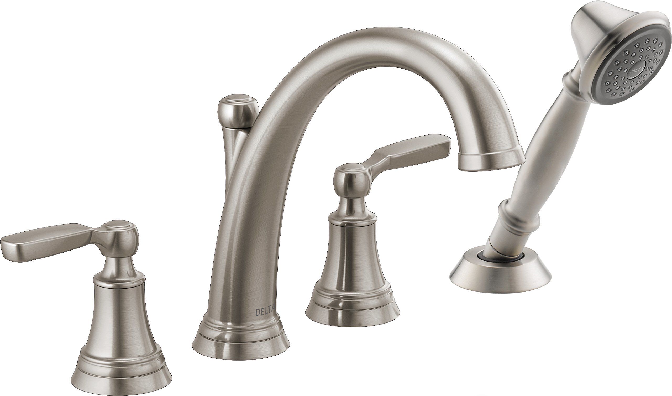 Foto 1 | Grifo Romano Para Bañera Delta Faucet T4732-ss Woodhurst Stainless - Venta Internacional.