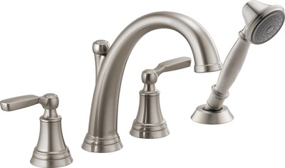 Foto 1 | Grifo Romano Para Bañera Delta Faucet T4732-ss Woodhurst Stainless - Venta Internacional.