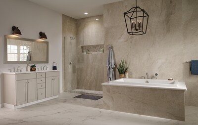 Foto 5 | Grifo Romano Para Bañera Delta Faucet T4732-ss Woodhurst Stainless - Venta Internacional.
