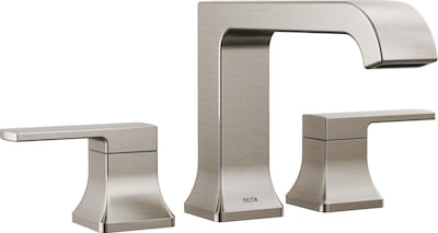 Foto 1 | Grifo Romano Para Bañera Delta Velum, Caño Curvo, Níquel Cepillado - Venta Internacional.