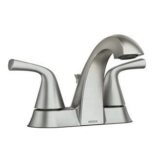 Foto 1 | Grifo De Baño Moen Haber Spot Resist En Níquel Cepillado - Venta Internacional.