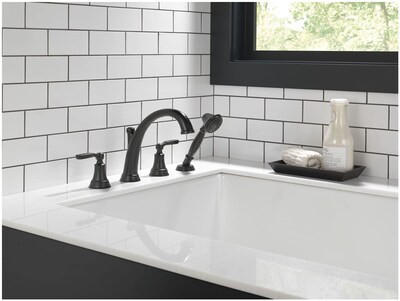 Foto 4 | Grifo Romano Para Bañera Delta Woodhurst T4732-rb Con Ducha De Mano - Venta Internacional.