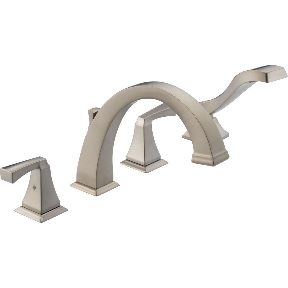 Foto 2 pulgar | Grifo Romano Para Bañera Con Ducha De Mano Delta Dryden T4751-ss - Venta Internacional.