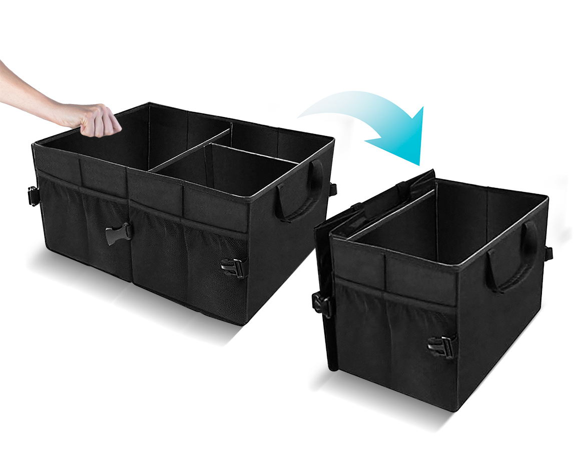 Foto 3 | Organizador para Cajuela Redlemon 79501 Negro Plegable Impermeable con Espacio para Botellas con Múltiples Compartimen