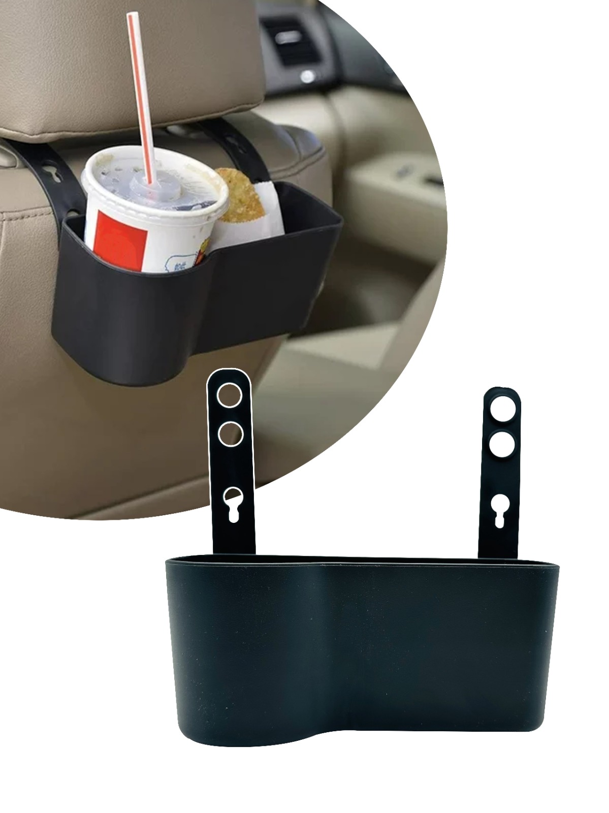 Foto 4 | Organizador para Asiento de Auto Lifeshop Negro