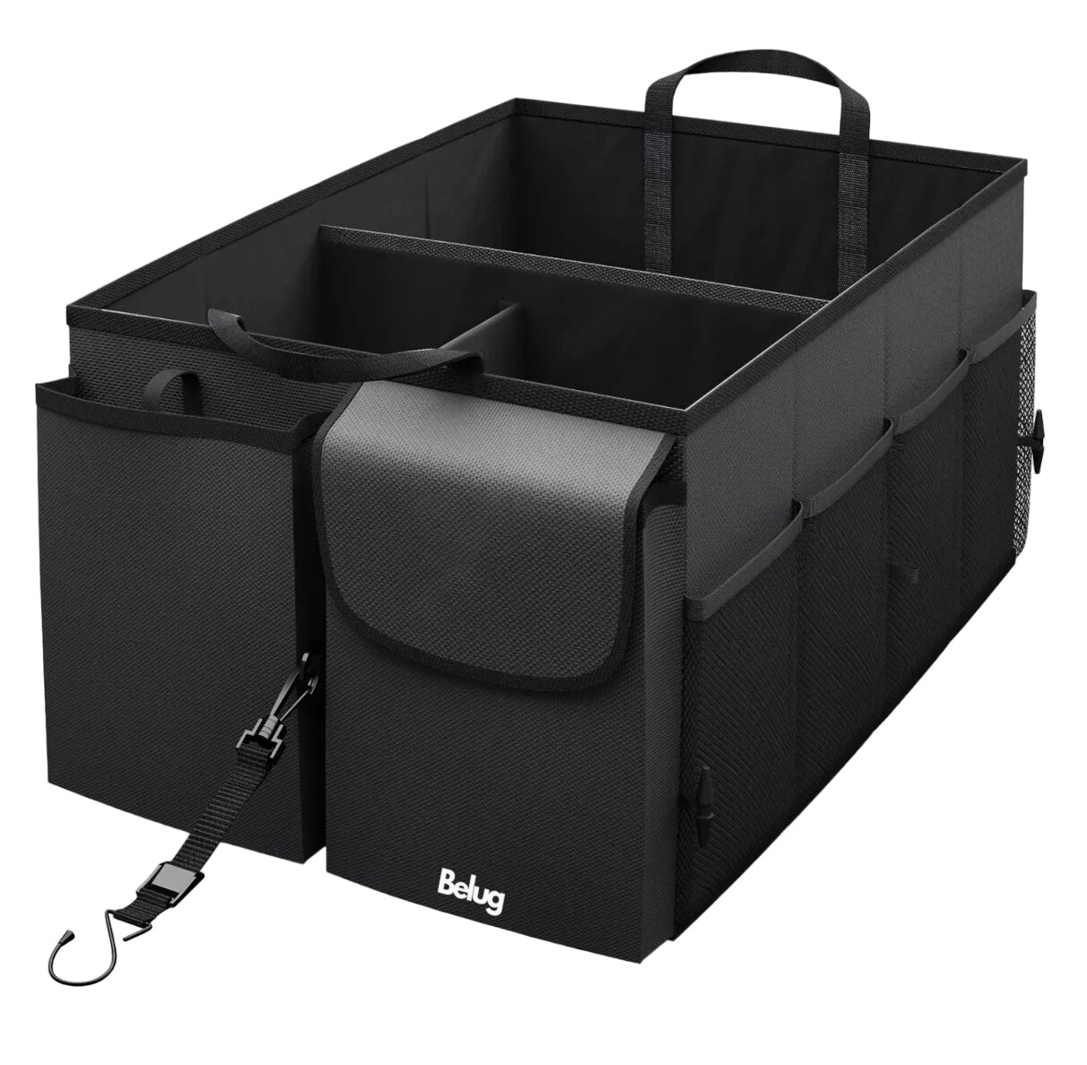 Organizador De Cajuela Auto Carro Interior Coche Accesorios, Belug Negro