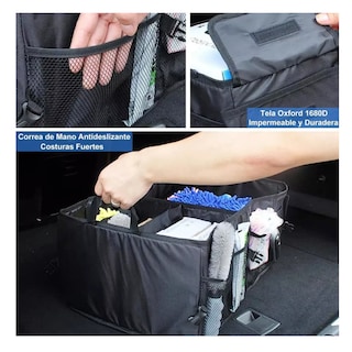 Foto 4 | Organizador Cajuela Interior Plegable Impermeable Automóvil Belug, Negro