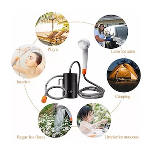 Foto 3 | Ducha Portátil Eléctrica Recargable con Bomba para Camping Eo Safe Imports Esi-14802 Multicolor