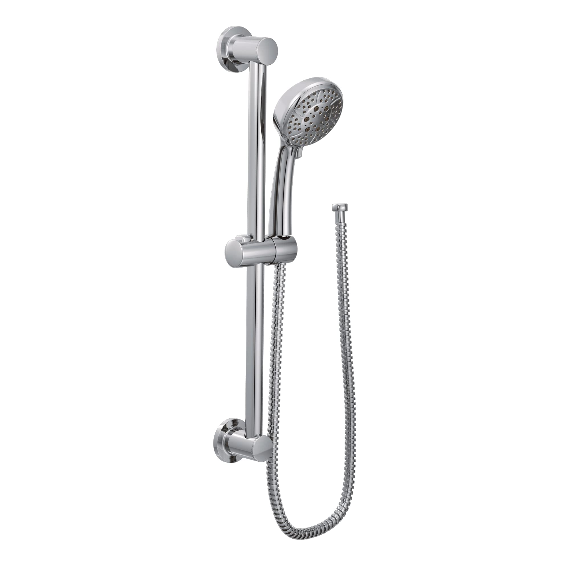 Cabezal De Ducha Moen Eco-performance Chrome De 4 Pulverizadores Con Manguera De 1,75 M - Venta Internacional.