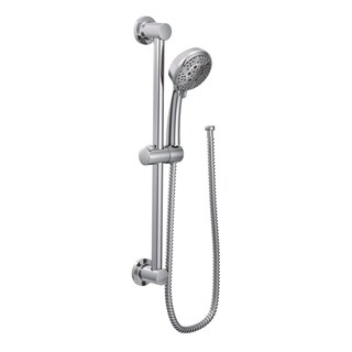 Foto 1 | Cabezal De Ducha Moen Eco-performance Chrome De 4 Pulverizadores Con Manguera De 1,75 M - Venta Internacional.