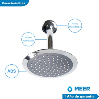 Foto 3 | Regadera Meer-cnx RCT308 color Gris
