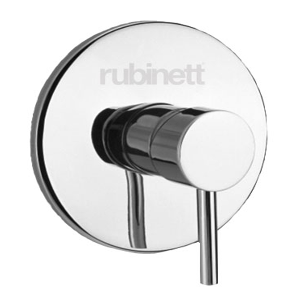 Foto 4 pulgar | Juego Baño Rubinett color Plata Regadera 25 CM + Monomando de Acero Inoxidable Cromado